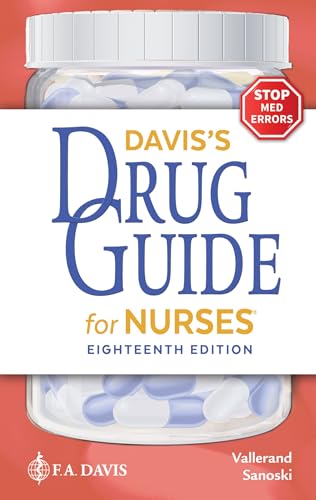 Imagen de archivo de Davis's Drug Guide for Nurses a la venta por BooksRun