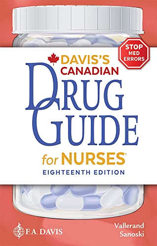 Stock image for Canadian Drug Guide for Nurses (Davis's Canadian Drug Guide for Nurses) for sale by Textbooks_Source