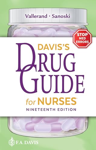 Stock image for Davis's Drug Guide for Nurses for sale by PhinsPlace