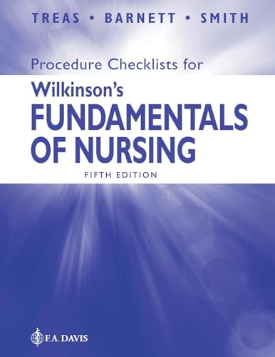 Beispielbild fr Procedure Checklists for Wilkinson's Fundamentals of Nursing zum Verkauf von BooksRun