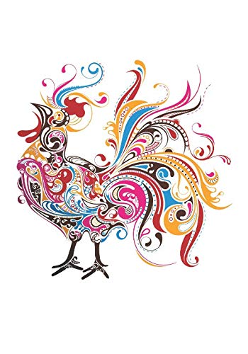 Beispielbild fr Jazzy Rooster Notebook (Unique Themed Gift For Rooster Lover) zum Verkauf von Revaluation Books