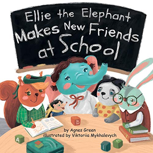 Beispielbild fr Ellie the Elephant Makes New Friends at School zum Verkauf von Off The Shelf