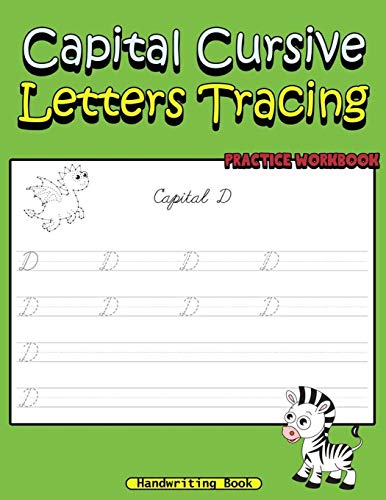 Immagine dell'editore per Capital Cursive Letters Tracing Practice Workbook: Handwriting Book For Kids Ages 5-9 (Cursive Handwriting Workbook) venduto da Revaluation Books