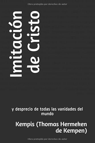 Stock image for Imitacin de Cristo: y desprecio de todas las vanidades del mundo for sale by Revaluation Books