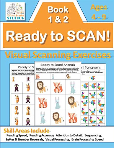 

Ready to SCAN!: Beginners & Level 2 (Visual Scanning Exercises)