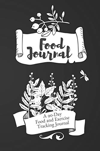 Imagen de archivo de Food Journal: 90 Day Daily Food Journal and Exercise Tracking Notebook with a Weekly Meal Planner Nature Design [Soft Cover ] a la venta por booksXpress