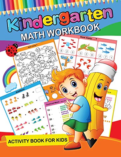 Imagen de archivo de Kindergarten Math Workbook: Easy and Fun Activity Book for Kids and Preschool a la venta por Save With Sam