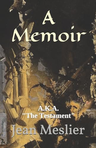 Imagen de archivo de A Memoir: A.K.A. "The Testament" a la venta por GreatBookPrices