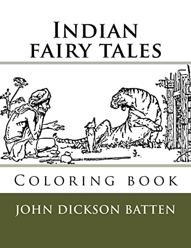 Beispielbild fr Indian fairy tales: Coloring book zum Verkauf von Lucky's Textbooks