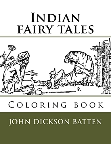 Stock image for Indian fairy tales: Coloring book for sale by Lucky's Textbooks