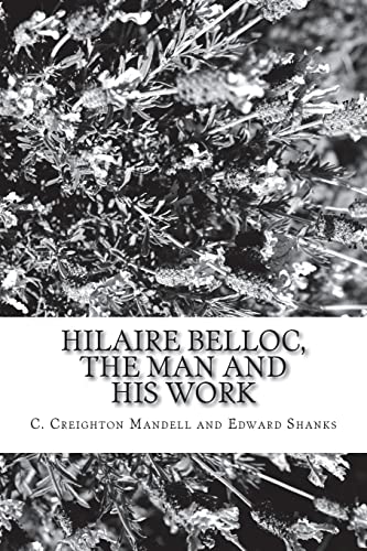 Imagen de archivo de Hilaire Belloc, the Man and His Work a la venta por Lucky's Textbooks