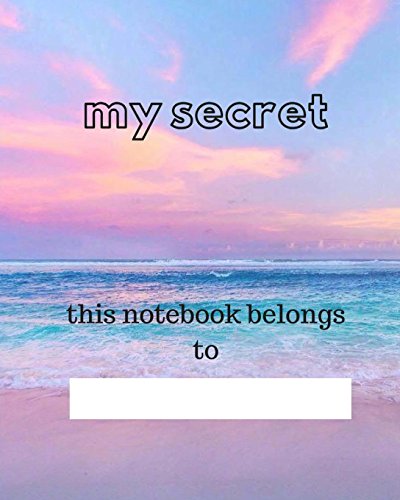 Imagen de archivo de my secret: pray my dream,notebook a la venta por Revaluation Books