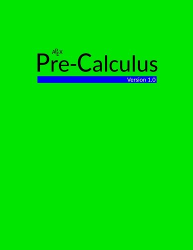 Stock image for APEX Pre-Calculus for sale by ThriftBooks-Dallas