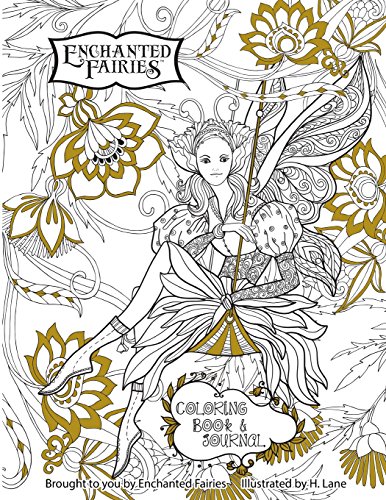 Beispielbild fr Enchanted Fairies Coloring Book and Journal zum Verkauf von Ergodebooks