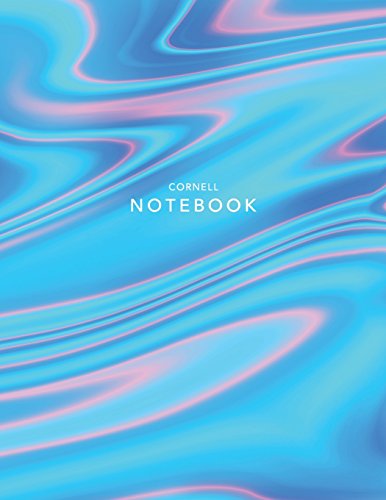Stock image for Cornell Notebook: Holographic Foil | 120 White Pages 8.5x11" | Note Taking System (Notebooks for Students) for sale by Ergodebooks