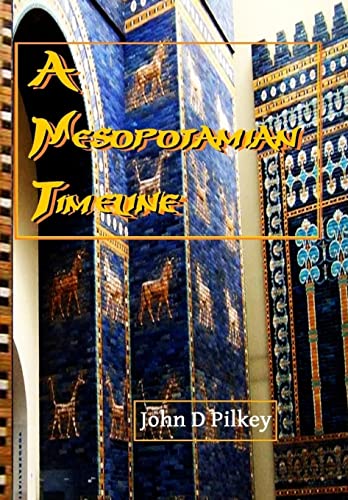 9781721108374: A Mesopotamian Timeline: Volume 4 (Origin of Nations)