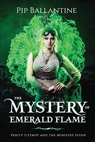 Stock image for The Mystery of Emerald Flame (Verity Fitzroy and the Ministry Seven) for sale by HPB-Diamond