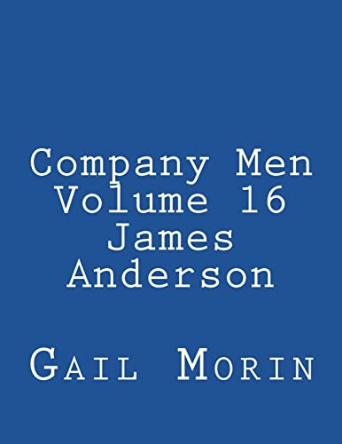 Beispielbild fr Company Men - Volume 16 - James Anderson zum Verkauf von Save With Sam