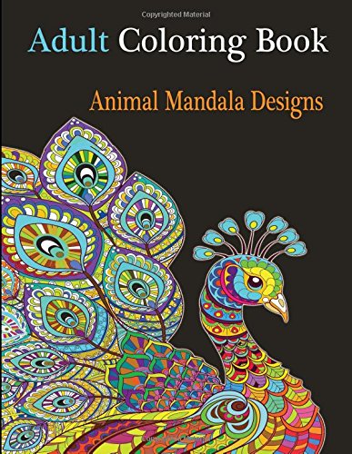 Stock image for Adult Coloring Book: Stress Relieving Designs Animals for sale by Revaluation Books