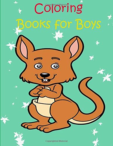 Stock image for Coloring Books for Boys: of Funny Stuff, Inspirational Quotes & Super Cute Animals for sale by Revaluation Books