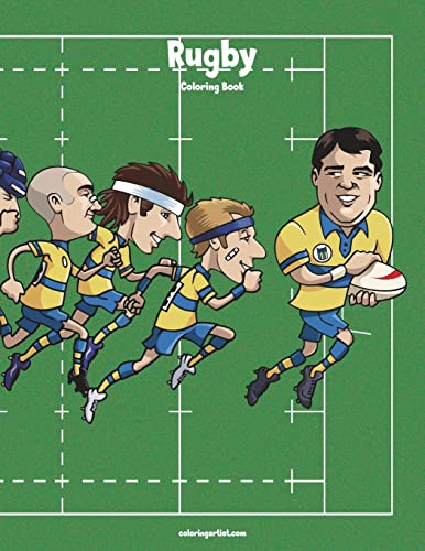 Beispielbild fr Rugby Coloring Book 1: Volume 1 zum Verkauf von WorldofBooks