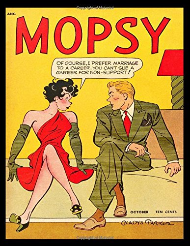 Stock image for Mopsy #4 - Classic Comic Reprint From Golden Age Reprints: Golden Age Humor Comic 1948 for sale by Revaluation Books