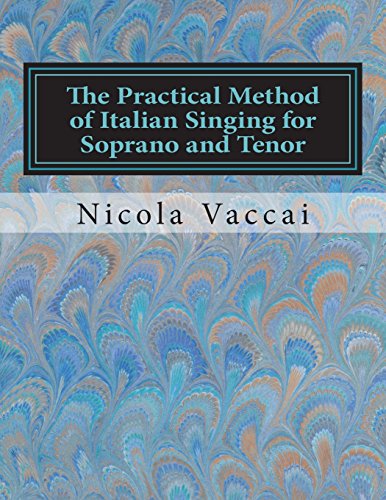 Stock image for The Practical Method of Italian Singing for Soprano and Tenor for sale by Revaluation Books