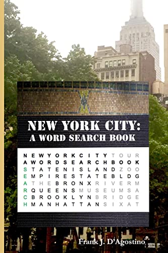 Stock image for New York City: A Word Search Book for sale by SecondSale