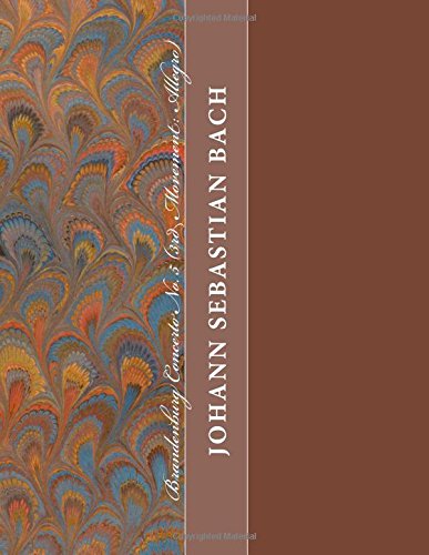 Beispielbild fr Brandenburg Concerto No. 5 (3rd Movement: Allegro): for Ensemble: Flute, Two Violins, Violas, 'Cello, Bass and Harpsichord zum Verkauf von ThriftBooks-Atlanta