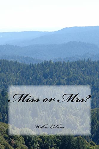 Stock image for Miss or Mrs? for sale by THE SAINT BOOKSTORE