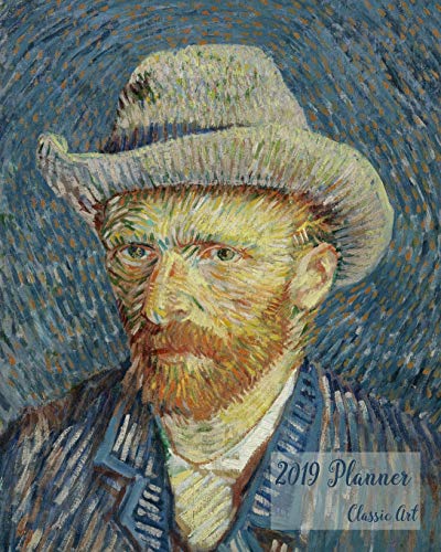 Beispielbild fr 2019 Planner Classic Art: Large Weekly Monday Starting 2019 Organizer Or Appointment Book With Van Gogh - Self Portrait - (PD-1923) Cover [Soft Cover ] zum Verkauf von booksXpress