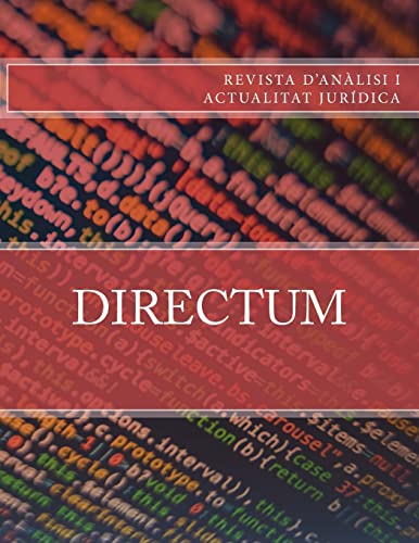 Beispielbild fr Directum (Revista jur?dica) (Catalan Edition) zum Verkauf von Lucky's Textbooks