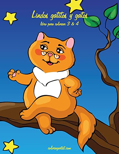 Imagen de archivo de Lindos gatitos y gatos libro para colorear 3 and 4 a la venta por PBShop.store US