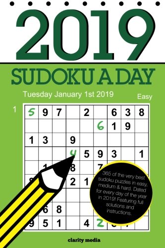 9781723355844: Sudoku a Day 2019