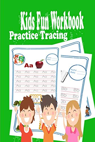 Stock image for Kids Fun Work Book: Practice Tracing Activity Education Teaching Home School Reading Hand Writing Play for sale by Revaluation Books