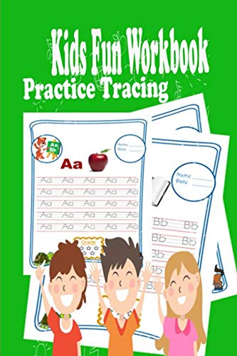 9781723832604: Kids Fun Work Book: Practice Tracing Activity Education Teaching Home School Reading Hand Writing Play