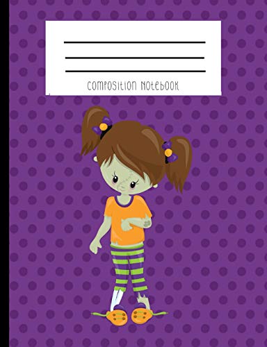 Beispielbild fr Composition Notebook: Zombie Girl Notebook [Soft Cover ] zum Verkauf von booksXpress