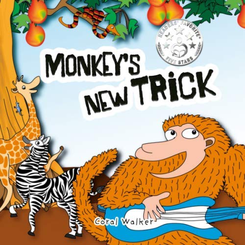Stock image for Monkey's New Trick: (Animal Bedtime Story for Kids) (Jungle Animal Story) for sale by Revaluation Books