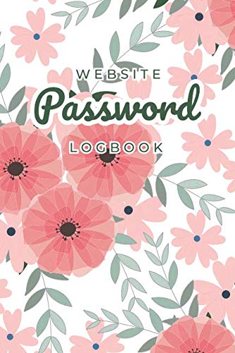 Stock image for Website Password Log Book: Pink Flower Cover Design - Easy Way to Keep Your Username and Password for sale by Revaluation Books