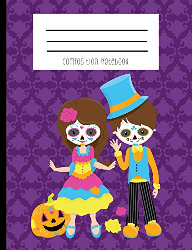 Beispielbild fr Composition Notebook: Day Of The Dead Sugar Skull Boy And Girl [Soft Cover ] zum Verkauf von booksXpress