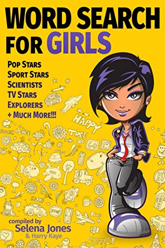 Beispielbild fr Word Search for Girls: Film, TV, Pop Stars, Explorers, Inventors and more! zum Verkauf von WorldofBooks