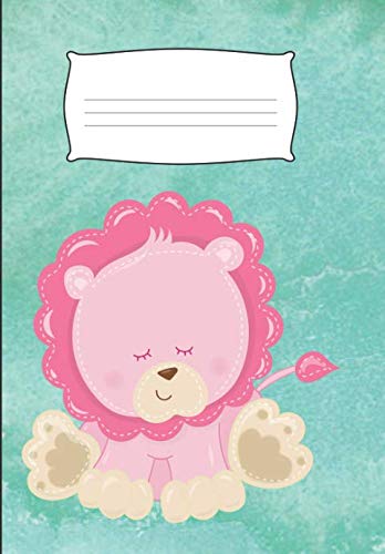 Stock image for Journal: Cute Kid Baby Journal With Pink and Blue Lion for sale by Revaluation Books