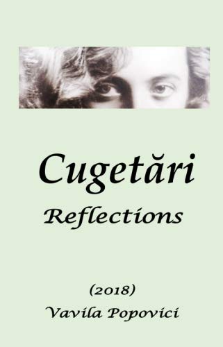 Beispielbild fr Cugetari | Reflections 2018 zum Verkauf von Revaluation Books