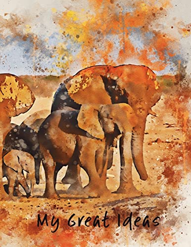 Beispielbild fr My Great Ideas: Elephants 8.5x11 zum Verkauf von Lucky's Textbooks