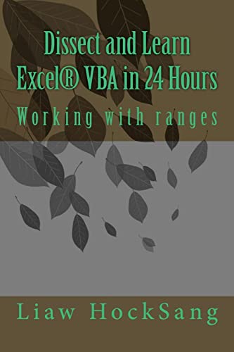 Stock image for Dissect and Learn Excel(R) VBA in 24 Hours for sale by PBShop.store US