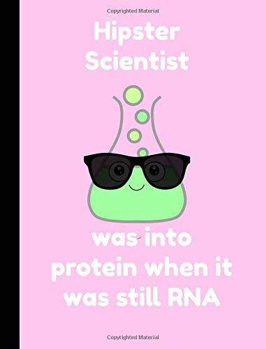 Stock image for Hipster Scientist: Composition Notebook: Science,Composition Lab Notebook,Chemistry,College Ruled,Blank Book,funny,Novelty,Gifts,pink for sale by Revaluation Books