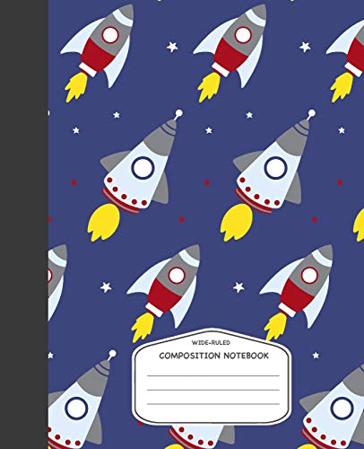 9781724546685: Composition Notebook: Grades: Elementary, Wide-Ruled Lined Journal, Kids School Home Student Boys, Spaceship Cover (110 Pages, 7.5x9.25 inch): Volume 11 (Wide-Ruled Notebook)