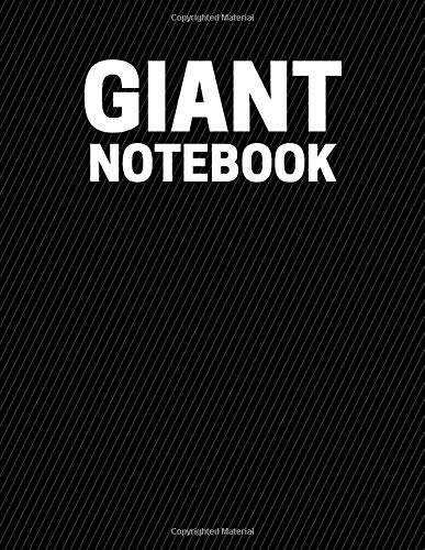 9781724656506: Giant Notebook: 600 Ruled Pages, Extra Large Notebook (8.5 x 11 in.) (Giant Notebook Collection)