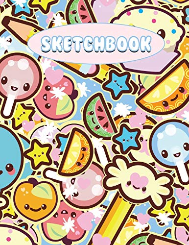 Sketchbook para desenhos kawaii