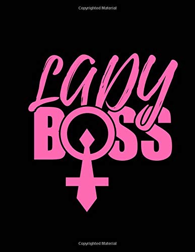Stock image for Lady Boss: 8.5" x 11" Notebook, Perfect Gift for Girls, Boss, Boss Lady/ Lady Boss for sale by Revaluation Books